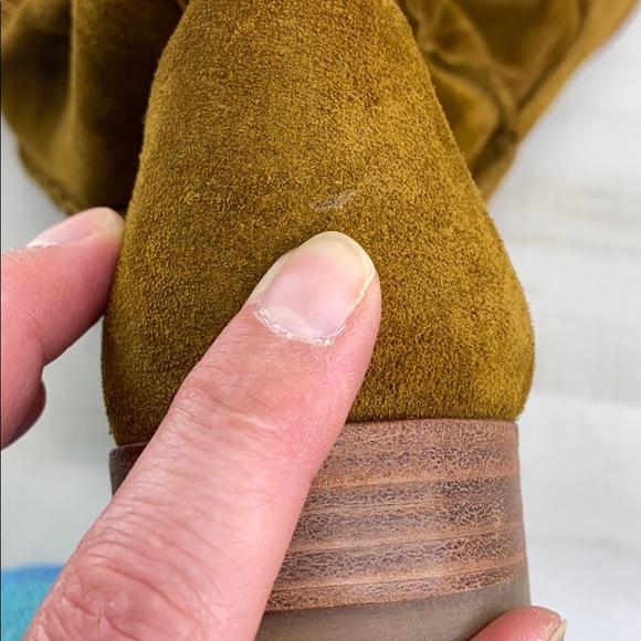 FRYE Cara Tall Pull On Oiled Suede Unlined Boot - Picture 6 of 15